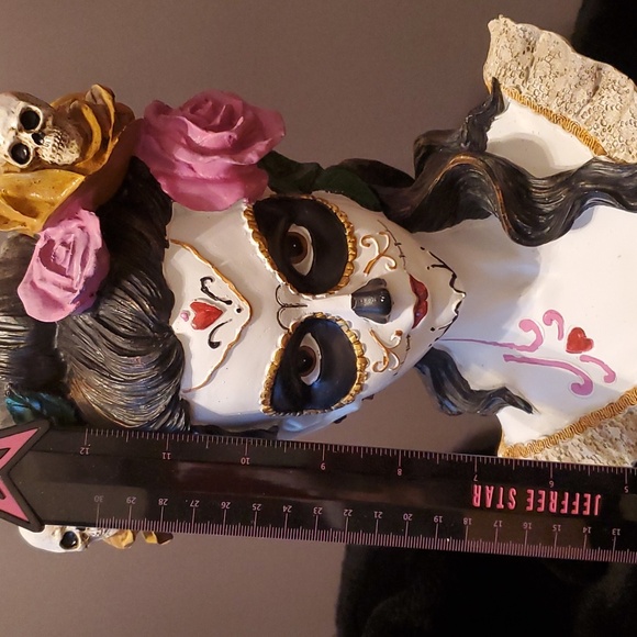 Day of the Dead Beautiful Lady Head - Picture 2 of 4